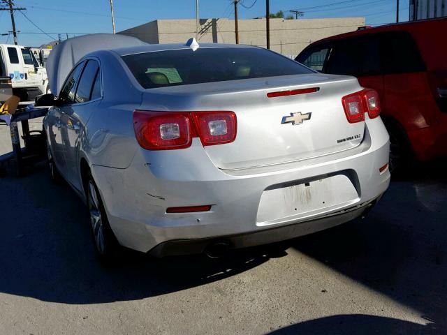 1G11H5SA8DF279290 - 2013 CHEVROLET MALIBU LTZ SILVER photo 3