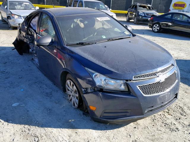 1G1PC5SH7B7243328 - 2011 CHEVROLET CRUZE LS BLUE photo 1