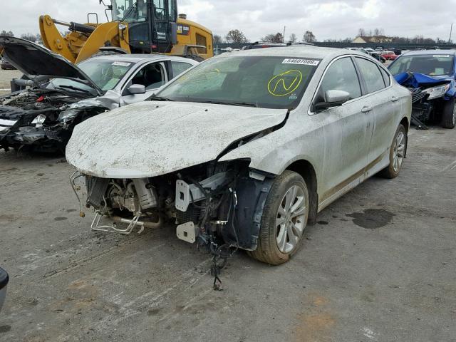 1C3CCCAB9FN555664 - 2015 CHRYSLER 200 LIMITE WHITE photo 2