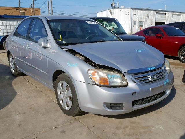 KNAFE121375403326 - 2007 KIA SPECTRA EX SILVER photo 1