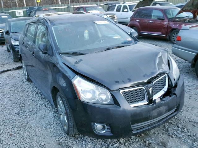 5Y2SM67009Z412840 - 2009 PONTIAC VIBE BLACK photo 1