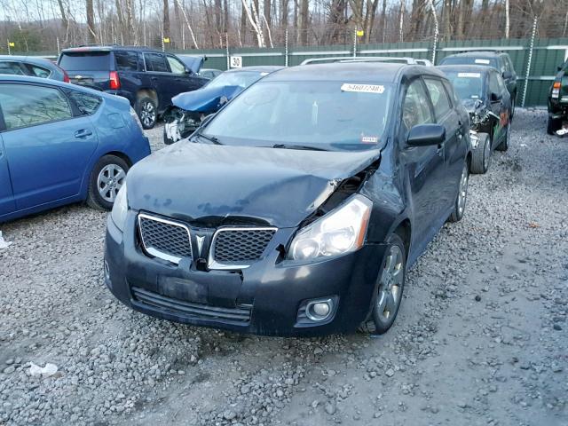 5Y2SM67009Z412840 - 2009 PONTIAC VIBE BLACK photo 2