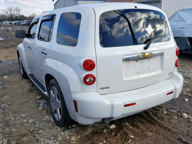 3GNDA23P46S623598 - 2006 CHEVROLET HHR LT WHITE photo 3