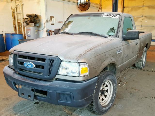 1FTYR10D06PA83687 - 2006 FORD RANGER TAN photo 2