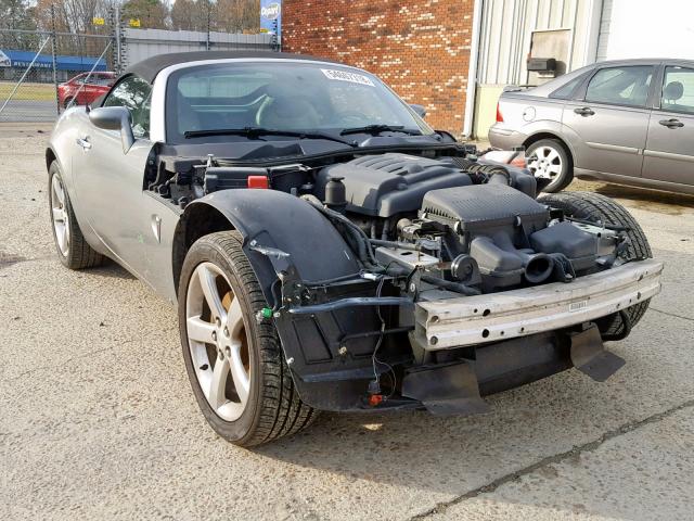 1G2MB35B87Y124511 - 2007 PONTIAC SOLSTICE GRAY photo 1