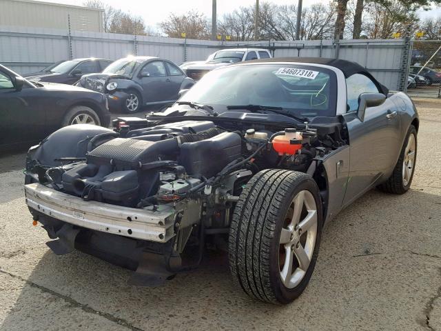 1G2MB35B87Y124511 - 2007 PONTIAC SOLSTICE GRAY photo 2