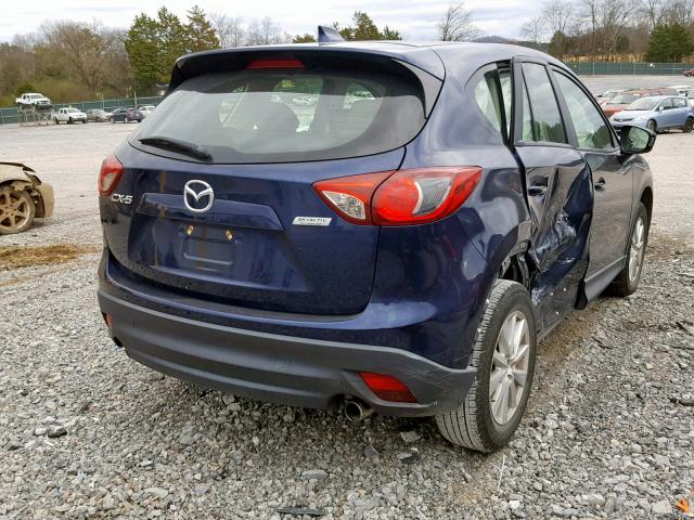 JM3KE2BE3D0101707 - 2013 MAZDA CX-5 SPORT BLUE photo 4