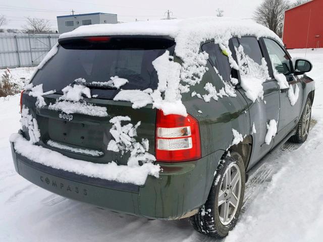 1J8FF47W08D594872 - 2008 JEEP COMPASS SP GREEN photo 4