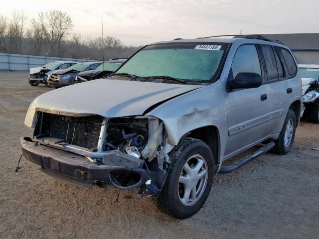 1GKDS13SX42107568 - 2004 GMC ENVOY SILVER photo 2