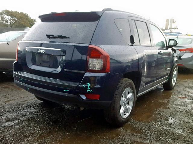 1C4NJCBBXGD574613 - 2016 JEEP COMPASS SP ლურჯი ფოტო 4