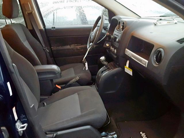 1C4NJCBBXGD574613 - 2016 JEEP COMPASS SP ლურჯი ფოტო 5
