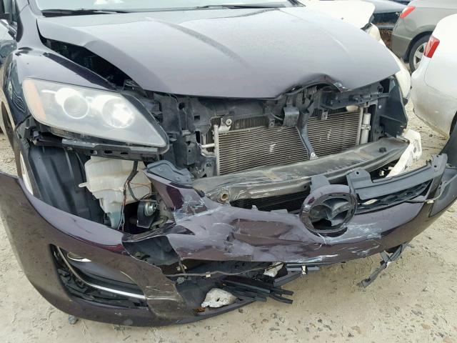 JM3ER2W36A0318755 - 2010 MAZDA CX-7 BURGUNDY photo 9