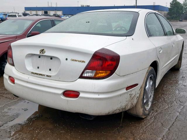 1G3GS64C914107641 - 2001 OLDSMOBILE AURORA 4.0 WHITE photo 4