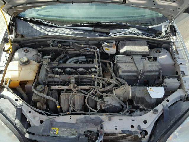 1FAFP34N47W352413 - 2007 FORD FOCUS ZX4 SILVER photo 7