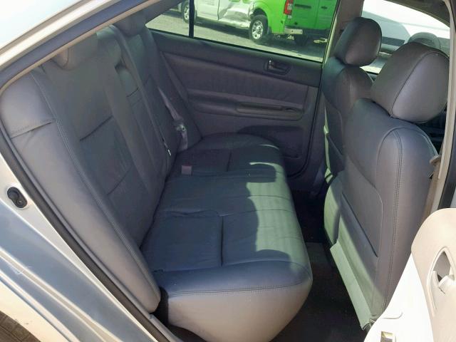 4T1BE32K53U208555 - 2003 TOYOTA CAMRY LE ვერცხლისფერი ფოტო 6