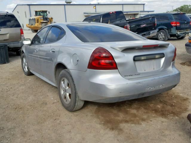 2G2WP552961131796 - 2006 PONTIAC GRAND PRIX SILVER photo 3