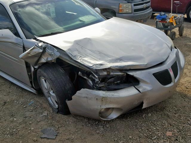 2G2WP552961131796 - 2006 PONTIAC GRAND PRIX SILVER photo 9
