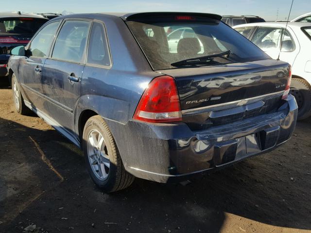 1G1ZT62875F132240 - 2005 CHEVROLET MALIBU MAX ლურჯი ფოტო 3