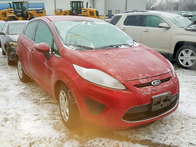 3FADP4EJXBM212531 - 2011 FORD FIESTA SE RED photo 1