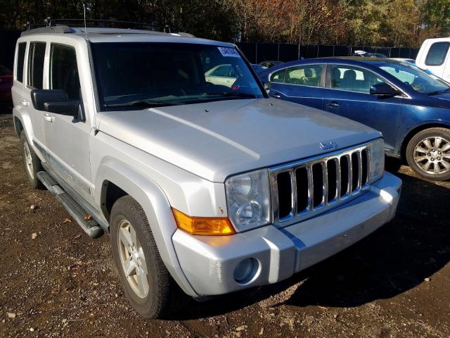 1J8HG48K68C128449 - 2008 JEEP COMMANDER ვერცხლისფერი ფოტო 1