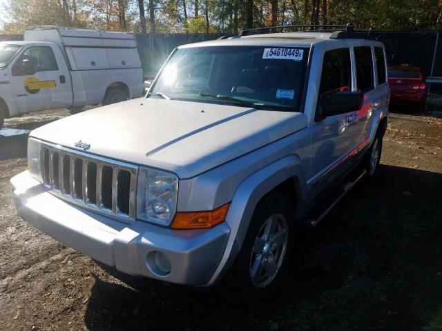 1J8HG48K68C128449 - 2008 JEEP COMMANDER ვერცხლისფერი ფოტო 2