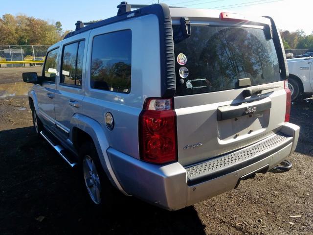 1J8HG48K68C128449 - 2008 JEEP COMMANDER ვერცხლისფერი ფოტო 3