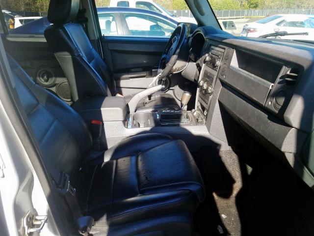 1J8HG48K68C128449 - 2008 JEEP COMMANDER ვერცხლისფერი ფოტო 5