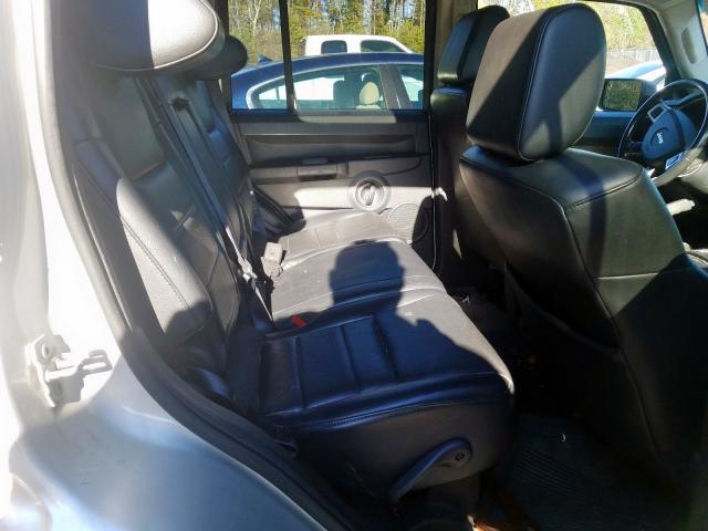 1J8HG48K68C128449 - 2008 JEEP COMMANDER ვერცხლისფერი ფოტო 6