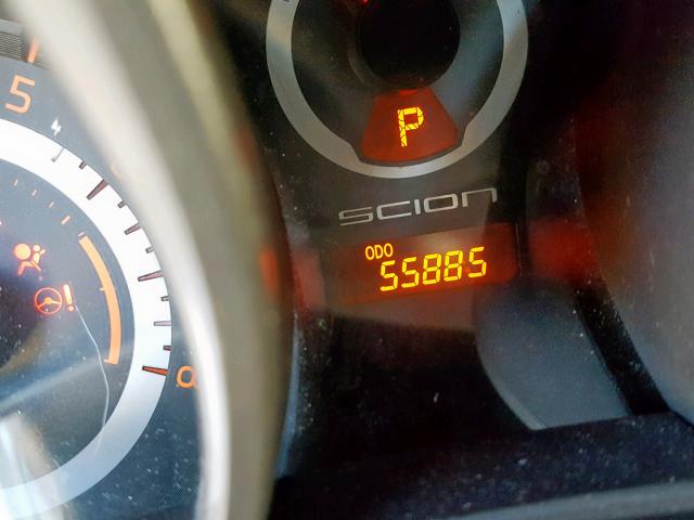 JTKJF5C79C3040985 - 2012 TOYOTA SCION TC ნაცრისფერი ფოტო 8