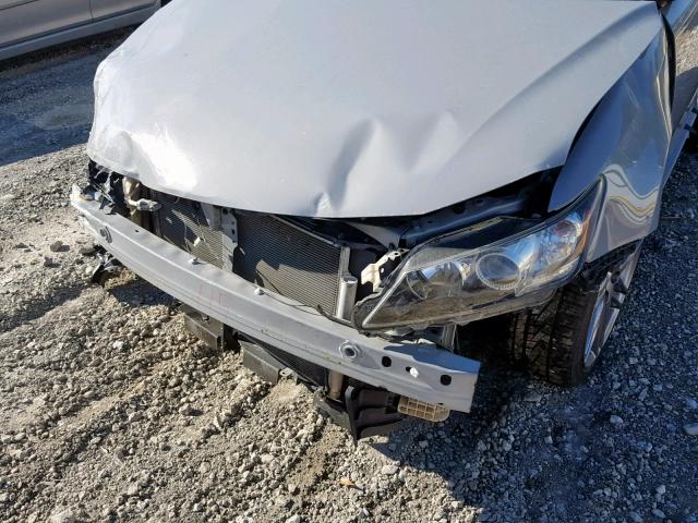 JTKJF5C79C3040985 - 2012 TOYOTA SCION TC ნაცრისფერი ფოტო 9