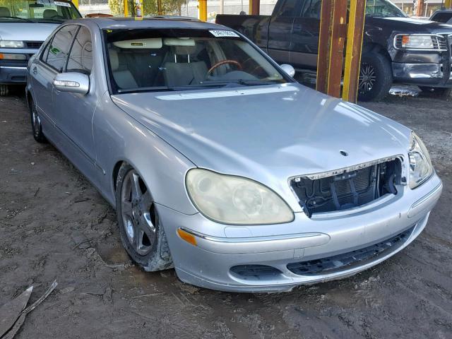 WDBNG70J44A415257 - 2004 MERCEDES-BENZ S 430 SILVER photo 1