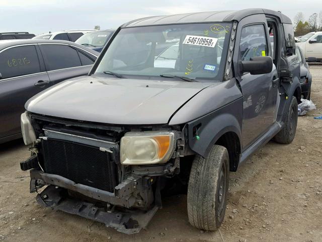 5J6YH186X5L015924 - 2005 HONDA ELEMENT EX GRAY photo 2