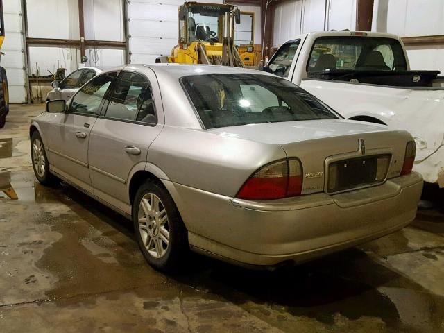 1LNHM87A73Y661899 - 2003 LINCOLN LS SILVER photo 3