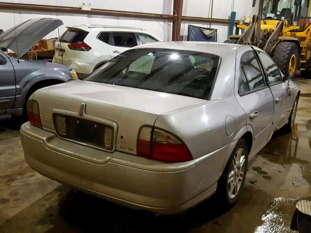1LNHM87A73Y661899 - 2003 LINCOLN LS SILVER photo 4