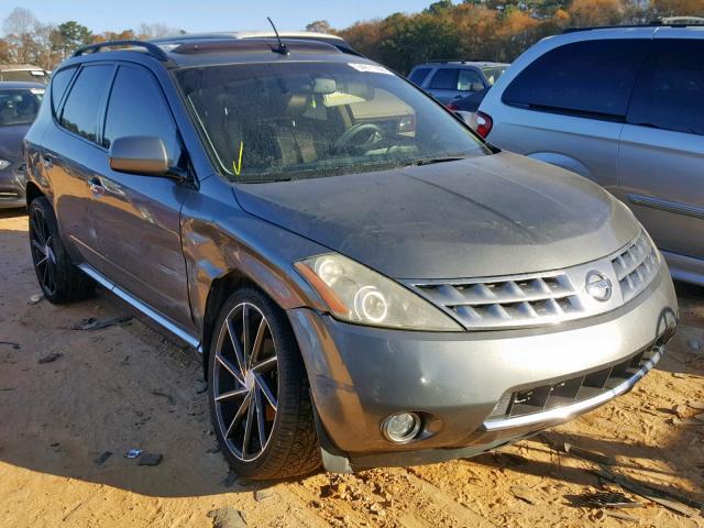 JN8AZ08T96W420648 - 2006 NISSAN MURANO GRAY photo 1