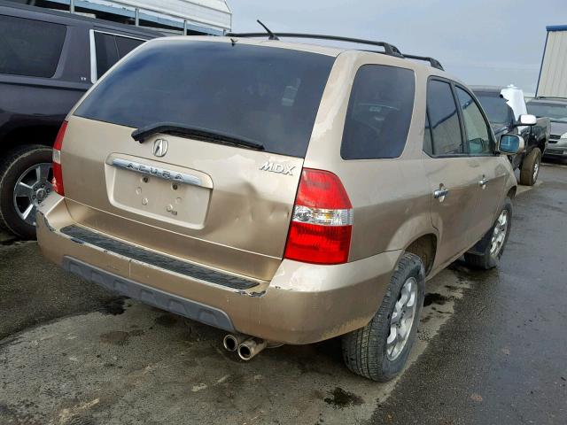 2HNYD18851H511265 - 2001 ACURA MDX TOURIN GOLD photo 4