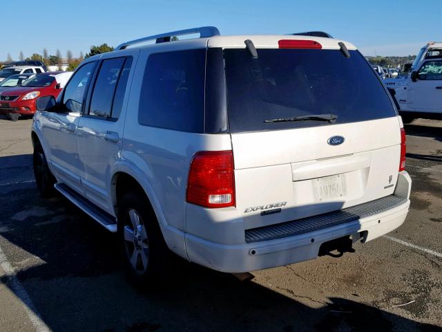 1FMDU75W13ZA40806 - 2003 FORD EXPLORER L WHITE photo 3