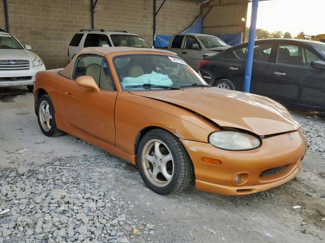 JM1NB3534Y0143307 - 2000 MAZDA MX-5 MIATA GOLD photo 1