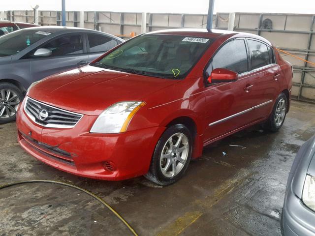 3N1AB6AP6AL632148 - 2010 NISSAN SENTRA 2.0 RED photo 2