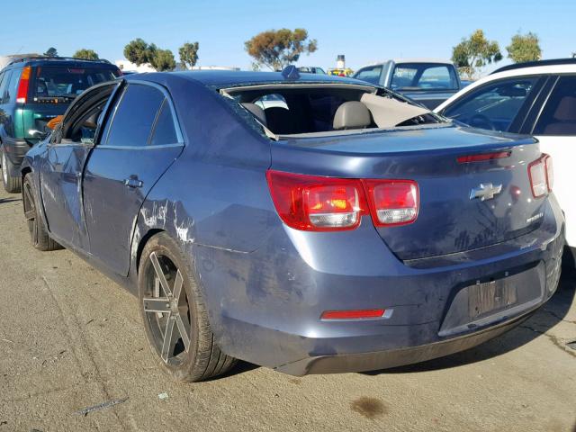 1G11E5SL2EF131566 - 2014 CHEVROLET MALIBU 2LT BLUE photo 3