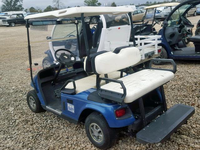 B3011346821 - 2002 GOLF CLUB CAR BLUE photo 3