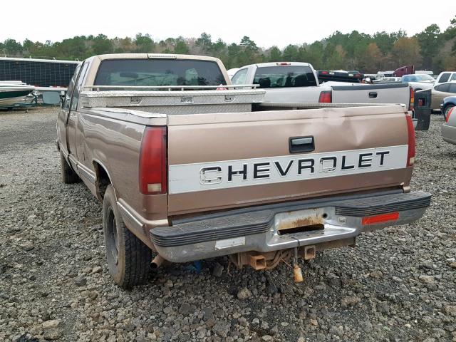 1GCGC29R8TE266358 - 1996 CHEVROLET GMT-400 C2 BROWN photo 3