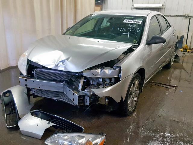 1G2ZH558864246862 - 2006 PONTIAC G6 GT SILVER photo 2