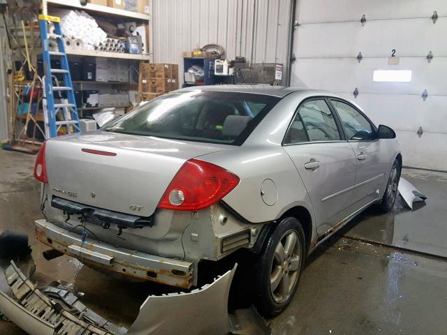 1G2ZH558864246862 - 2006 PONTIAC G6 GT SILVER photo 4