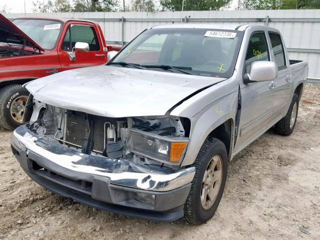 1GTD5MFE5B8133726 - 2011 GMC CANYON SLE SILVER photo 2