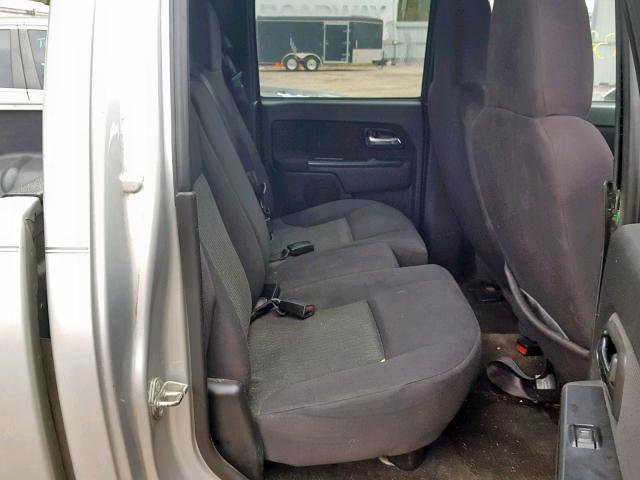 1GTD5MFE5B8133726 - 2011 GMC CANYON SLE SILVER photo 6