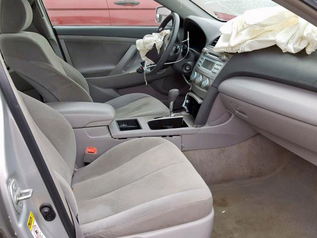 4T1BE46K67U130020 - 2007 TOYOTA CAMRY NEW SILVER photo 5