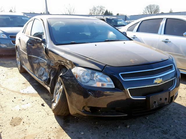 1G1ZH57B99F226559 - 2009 CHEVROLET MALIBU 1LT BLACK photo 1