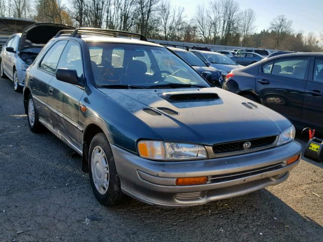 JF1GF4858TH815014 - 1996 SUBARU IMPREZA OU GREEN photo 1