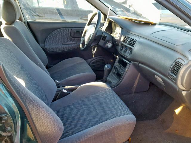 JF1GF4858TH815014 - 1996 SUBARU IMPREZA OU GREEN photo 5